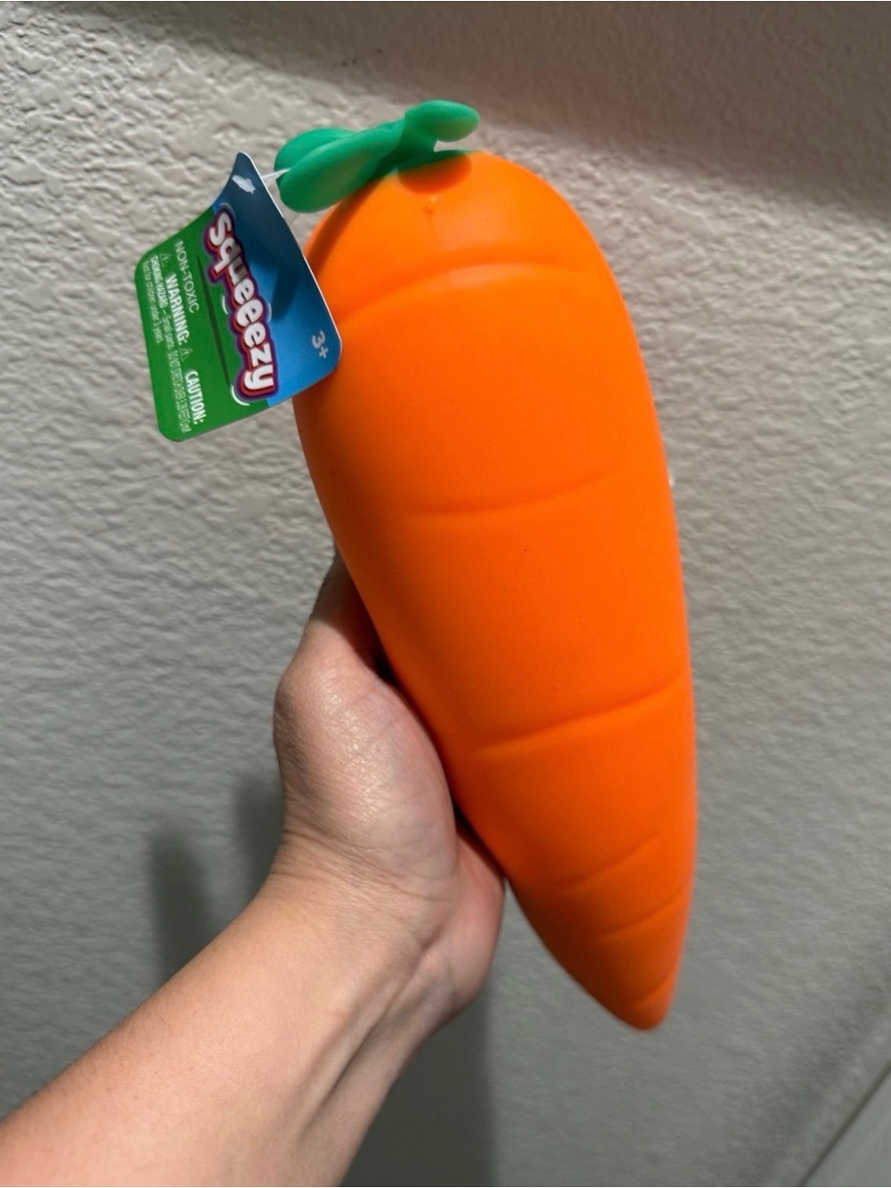 Sunny days Squeezy Carrot. Jumbo squishy. NEW
